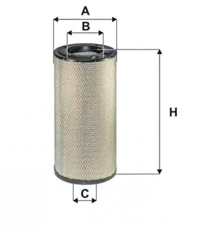 93326E Фільтр повітря WIX FILTERS підбір по vin на Brocar