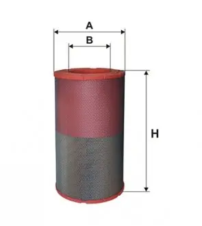 93382E Фільтр повітря WIX FILTERS підбір по vin на Brocar