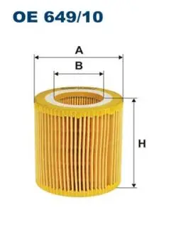 OE64910 Масляный фильтр FILTRON подбор по vin на Brocar