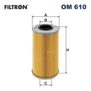 OM610 Оливний фільтр FILTRON підбір по vin на Brocar