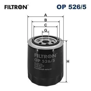 OP5265 Масляный фильтр FILTRON подбор по vin на Brocar