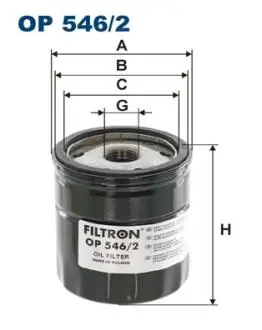 OP5462 Фильтр FILTRON подбор по vin на Brocar