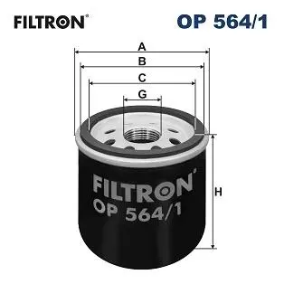OP5641 Масляный фильтр FILTRON подбор по vin на Brocar