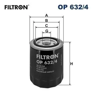 OP6324 Масляный фильтр FILTRON подбор по vin на Brocar
