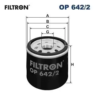 OP6422 ФІЛЬТР М. =FILTRON WL7204 / OC475 / W66 FILTRON підбір по vin на Brocar