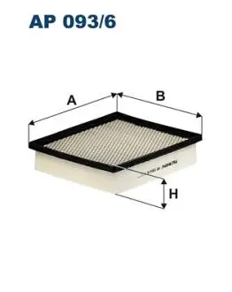AP0936 Фільтр повітря FILTRON підбір по vin на Brocar