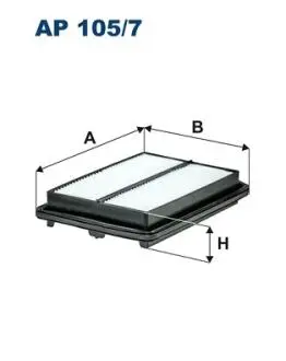 AP1057 Фильтр воздуха FILTRON підбір по vin на Brocar