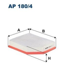 AP1804 Фільтр повітря FILTRON підбір по vin на Brocar