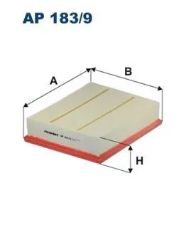 AP1839 Фільтр повітря FILTRON підбір по vin на Brocar
