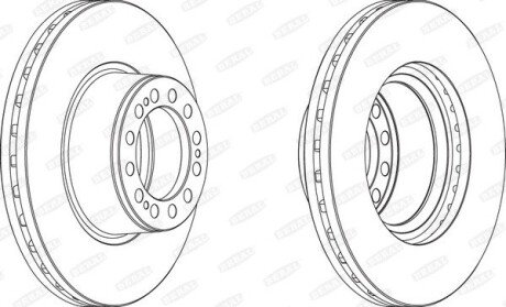 BCR201A Диск тормозной BERAL підбір по vin на Brocar