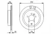 0986479492 Гальмівний диск BOSCH підбір по vin на Brocar