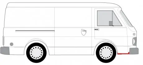 6508059560242P Накладка порога BLIC подбор по vin на Brocar