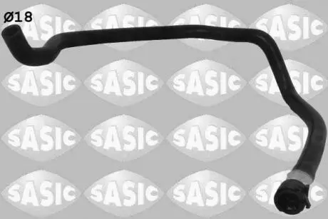 3400174 Шланг радіатора SASIC підбір по vin на Brocar