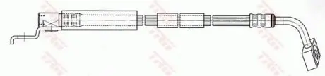 PHD401 Тормозной шланг TRW подбор по vin на Brocar