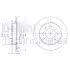 MITSUBISHI Диск тормозной передн. L300/400,Space Gear BG3070