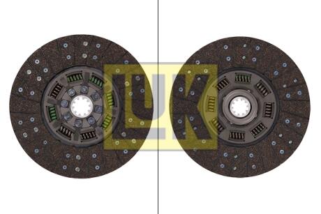 331011410 Диск сцепления MB 814 (d=310mm) откидная кабина LUK підбір по vin на Brocar