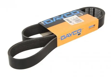 8PK1300HD Ремень генератора Volvo 8700 99-/B6/B7 7.1 91- DAYCO підбір по vin на Brocar