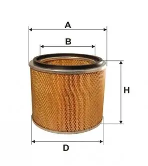 93307E Фільтр повітря WIX FILTERS підбір по vin на Brocar