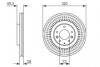 Диск гальмівний (передній) Mazda CX-7/CX-9 06- (320x28) 0986479795