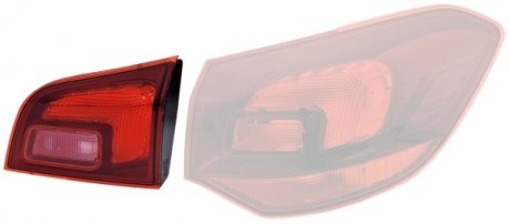 9EL354998021 Задний фонарь HELLA подбор по vin на Brocar