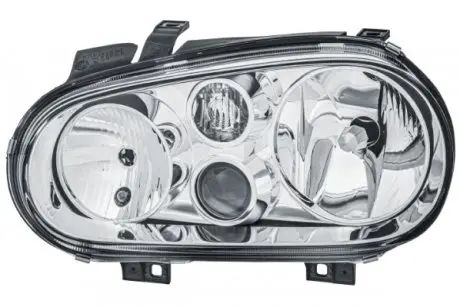 1EL007700051 Фара VW Golf IV (с противотуманкой) 99-06 левая HELLA підбір по vin на Brocar