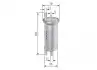 F026403000 Фильтр топливный Land Rover Range Rover 4.4i 02-05/ BMW X5 (E53) 3.0/4.4i 00-06 (M54/N62) BOSCH підбір по vin на Brocar