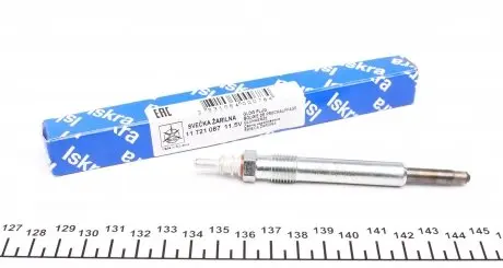 11721087 Свічка розжарювання MB C-class (W202)/E-class (W124) 2.0-3.0TD 93-01 (11.5V) ISKRA підбір по vin на Brocar