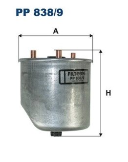 PP8389 Фильтр топливный FILTRON подбор по vin на Brocar