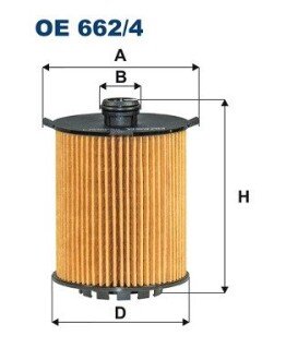 OE6624 Масляный фильтр FILTRON FILTRON подбор по vin на Brocar