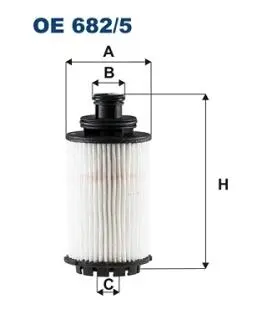 OE6825 Масляный фильтр FILTRON FILTRON подбор по vin на Brocar