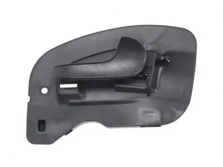 601004040408P Ручка дверей передн Прав (внутрішн, чорний) OPEL COMBO C, CORSA C, MERIVA A 09.00-10.10 BLIC підбір по vin на Brocar