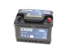EB602 Аккумуляторная батарея 60Ah/540A (242x175x175/+R/B13) Excell EXIDE підбір по vin на Brocar