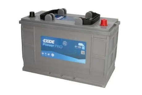 EF1202 Аккумуляторная батарея 120Ah/870A (349x175x235/+R/B1) PowerPro EXIDE подбор по vin на Brocar