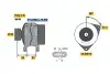 0124555005 Alternator BOSCH підбір по vin на Brocar