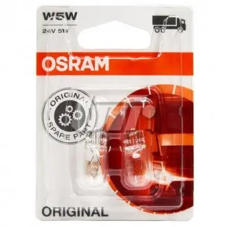 284502B Автолампа 5W OSRAM підбір по vin на Brocar