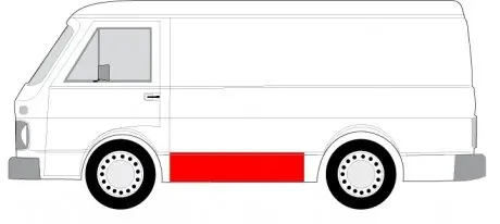 6505069560001P Боковина BLIC підбір по vin на Brocar