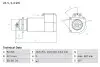 0986011570 Стартер 0 986 011 570 BOSCH BOSCH підбір по vin на Brocar
