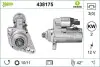 Стартер (12В, 2кВт, новий) AUDI A3, TT  SEAT ALTEA, ALTEA XL, CORDOBA, IBIZA III, IBIZA IV, IBIZA IV SC, LEON, TOLEDO III  SKODA FABIA I, FABIA I PRAKTIK, FABIA II, OCTAVIA II 1.4-2.0D 10.99- 438175