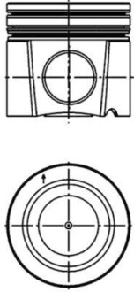 40310600 Поршень KOLBENSCHMIDT підбір по vin на Brocar