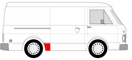 6504039560564P Крило BLIC підбір по vin на Brocar