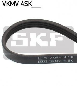 VKMV4SK830 Ремень поликлиновый 4SK830 (Elastic) SKF підбір по vin на Brocar