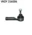 VKDY316006 Наконечник кермовий kier. NISSAN/R KUBISTAR/MICRA/MICRA C+C/CLIO/CLIO Grandtour/C SKF підбір по vin на Brocar