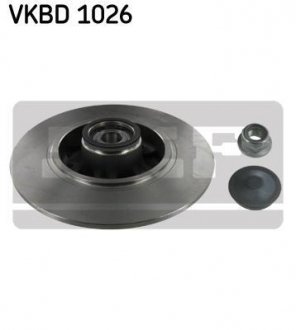 VKBD1026 Тормозной диск SKF підбір по vin на Brocar