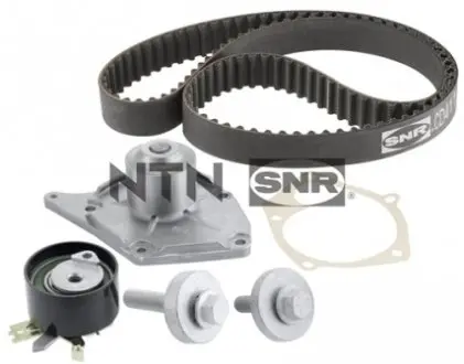 KDP455580 Комплект ГРМ + помпа Renault Kangoo 1.5dCi 01- (123HTx27) SNR NTN подбор по vin на Brocar