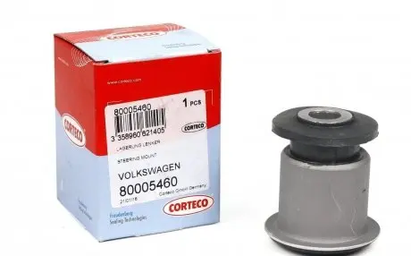 80005460 Сайлентблок важеля (переднього/спереду) VW T5 03- CORTECO підбір по vin на Brocar