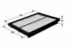 MA1145 Повітряний фільтр CLEAN FILTERS підбір по vin на Brocar