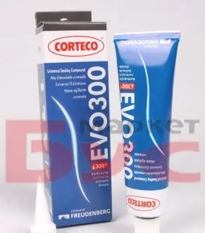 49372187 Герметик EVO300 (-70C +300C) 70ml (черный) CORTECO підбір по vin на Brocar