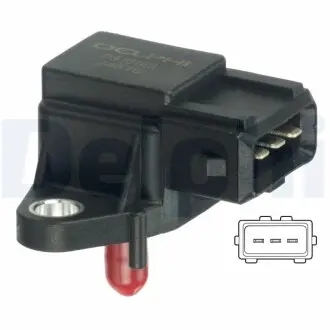 PS10166 Czujnik cinienia kolektora CITROEN / FIAT CITROEN Evasion, Xantia I & II, DELPHI підбір по vin на Brocar