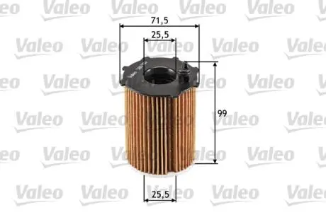 586500 Фільтр масляний VALEO підбір по vin на Brocar