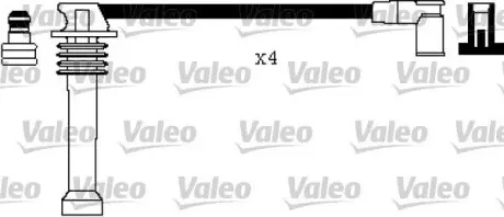 346367 Дроти запалення, набір VALEO підбір по vin на Brocar